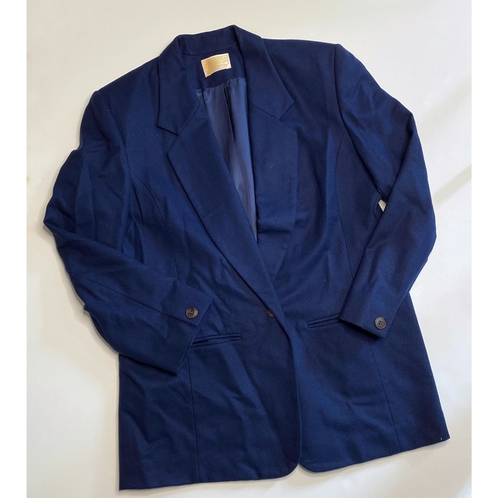Vintage Navy Blue Pendleton Blazer
